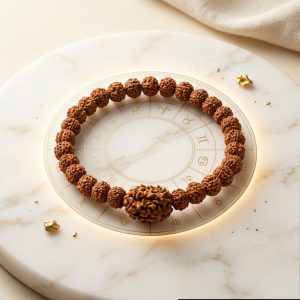 Fusion 3 Mukhi Rudraksha Bracelet (Himalayan)